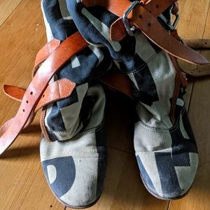 Rare! Vivienne Westwood Propaganda Pirate Boots 10